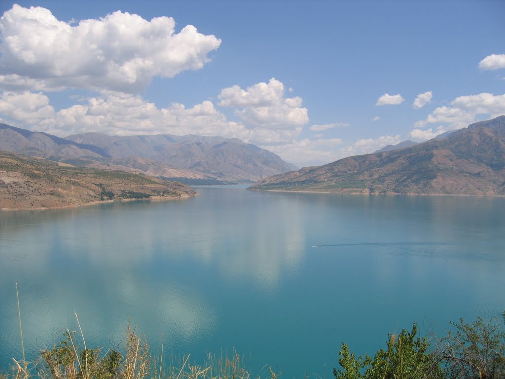 Charvak reservoir, Uzbekistan - водохранилище Чарвак, Узбекистан, Бука