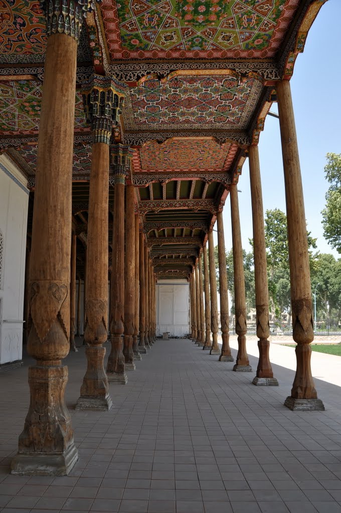 Friday Mosque, or Jama Masjid in Kokand, Uzbekistan., Дангара