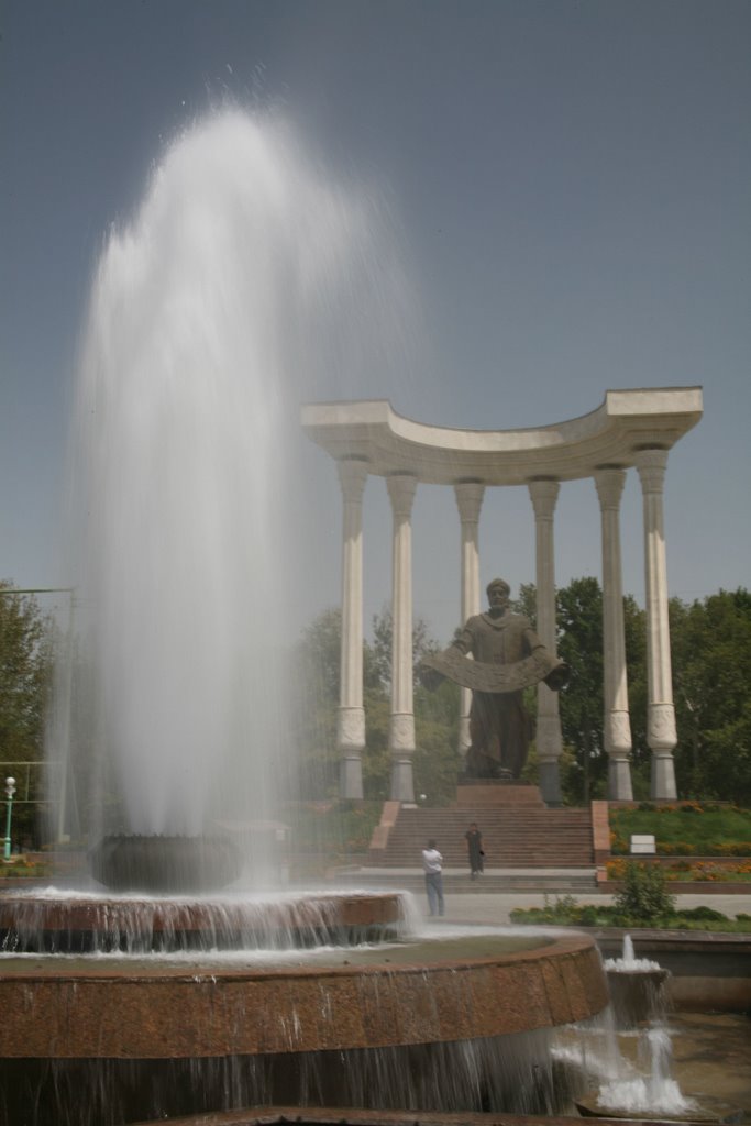 В Фергане установили гигантские часы со скрытым смыслом 15-метровая башня с. Spu