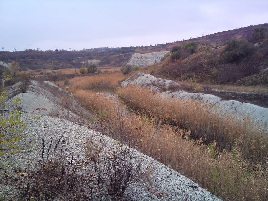 Дренажный канал, Амвросиевка