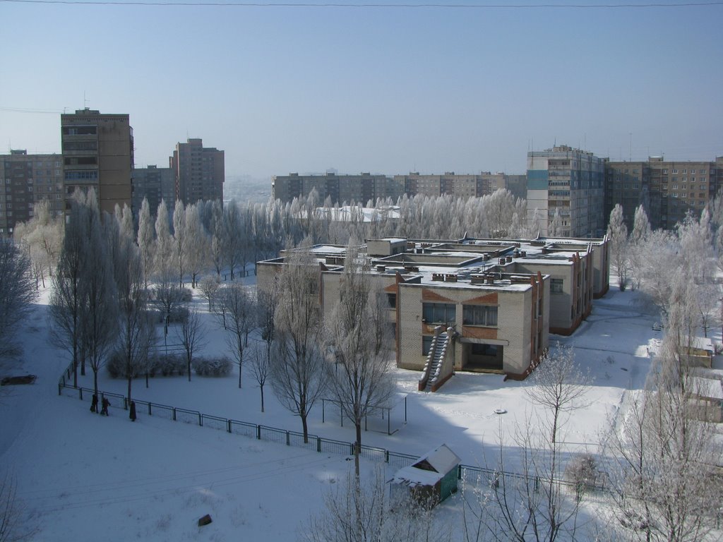 The winter in Kramatorsk, Беленькое