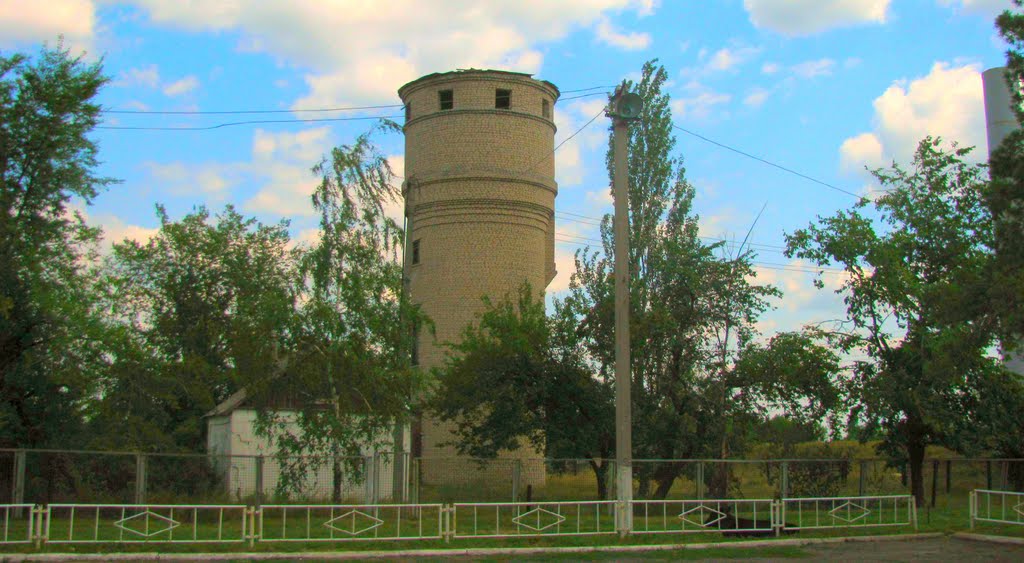 водонапорная башня, Великая Новоселка