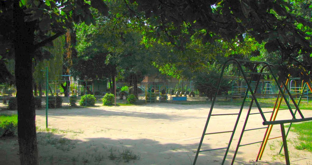 детская площадка, Великая Новоселка