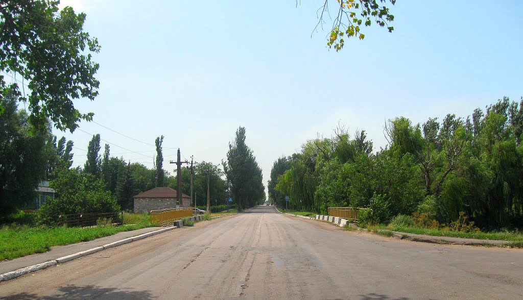 мост на 9-й квартал, Великая Новоселка