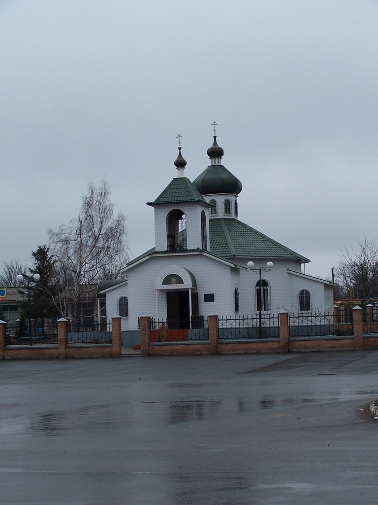 Chapelle près de la gare routière 03/2008, Волноваха