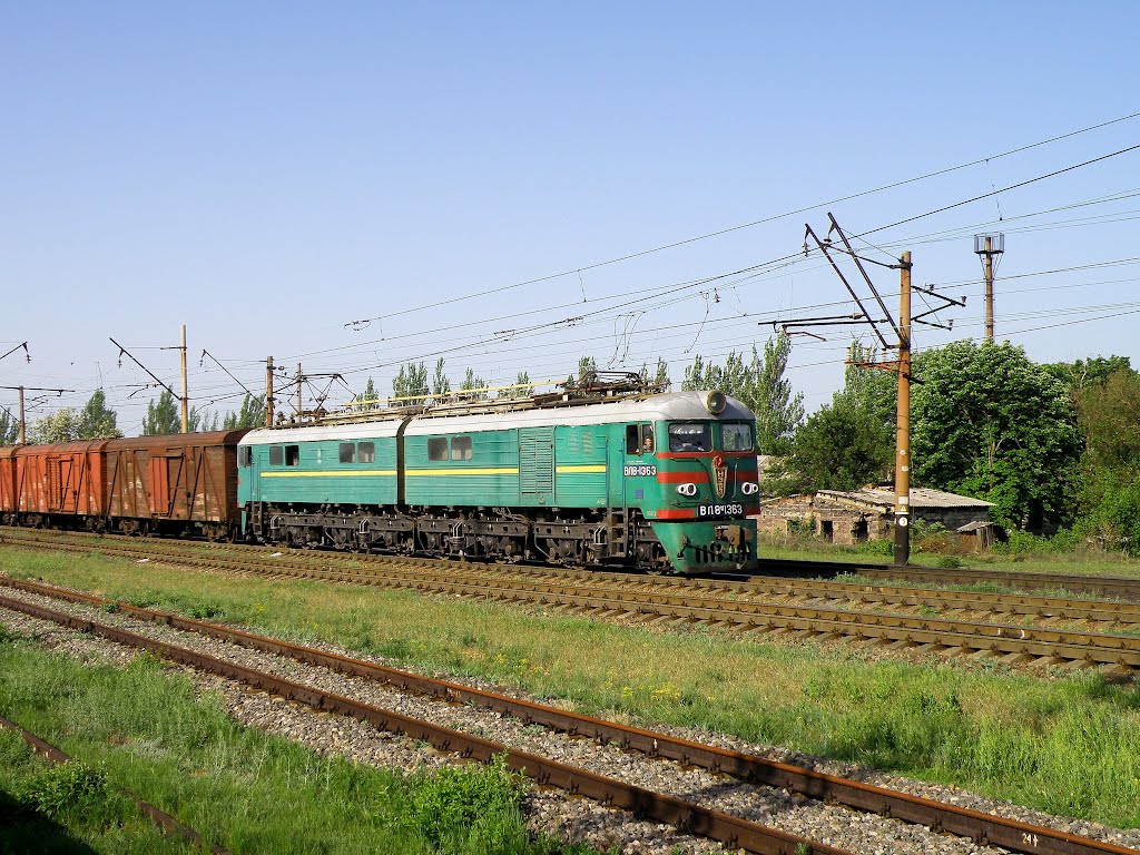 ВЛ8М-1363., Дебальцево