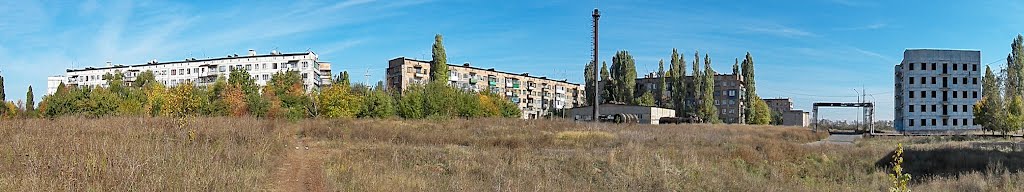Панорама Восточного посёлка, Дебальцево