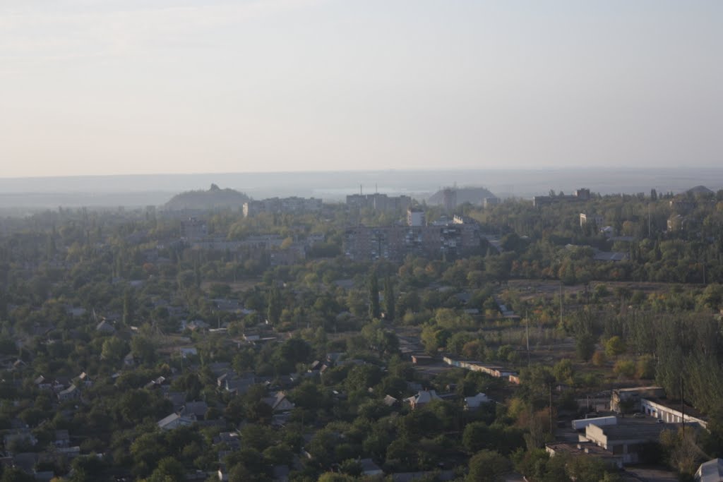 Вид на центр города, Дзержинск