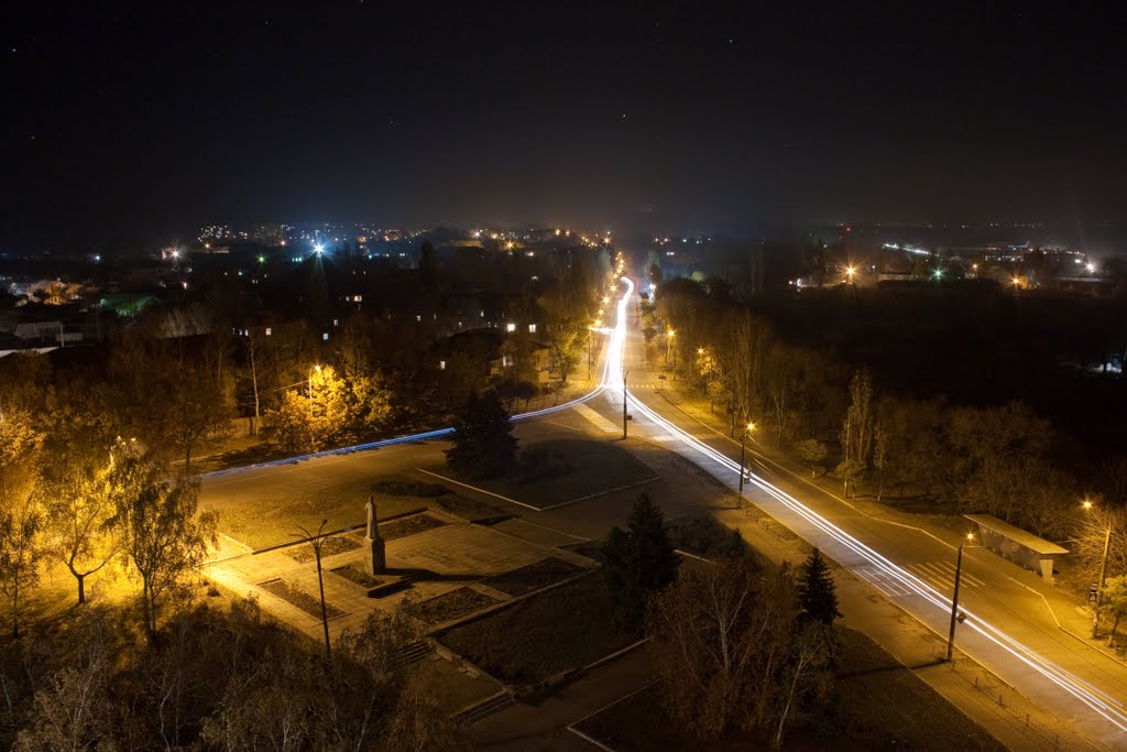 перекресток улиц Дзержинского и 50 лет Октября, Дзержинск