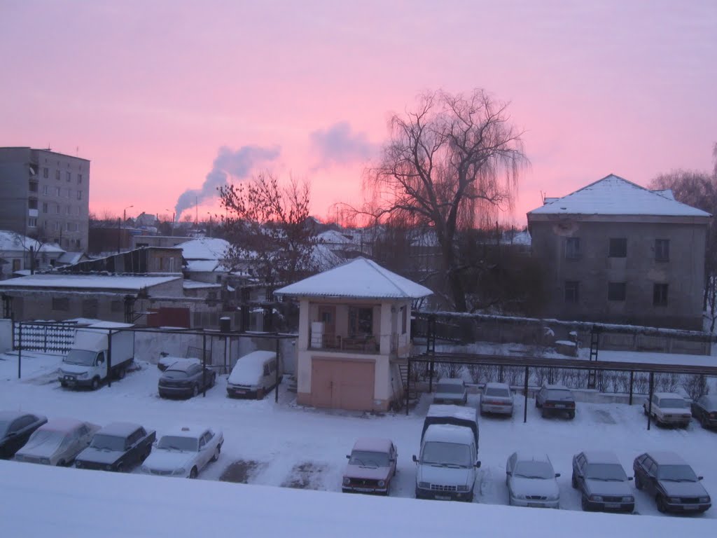 Зимнее утро. 17 января 2011, Дружковка