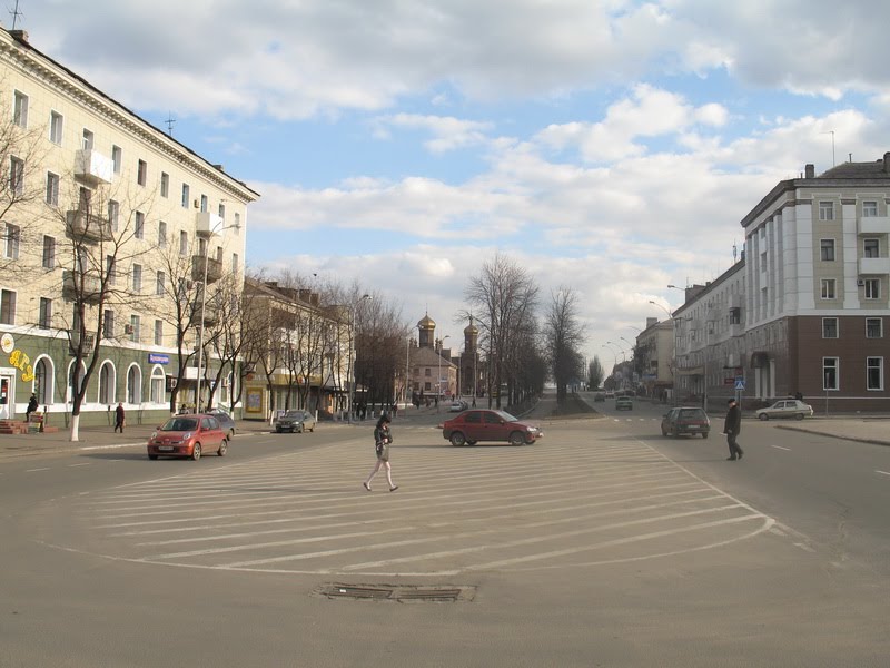 Площадь в облаках, Енакиево