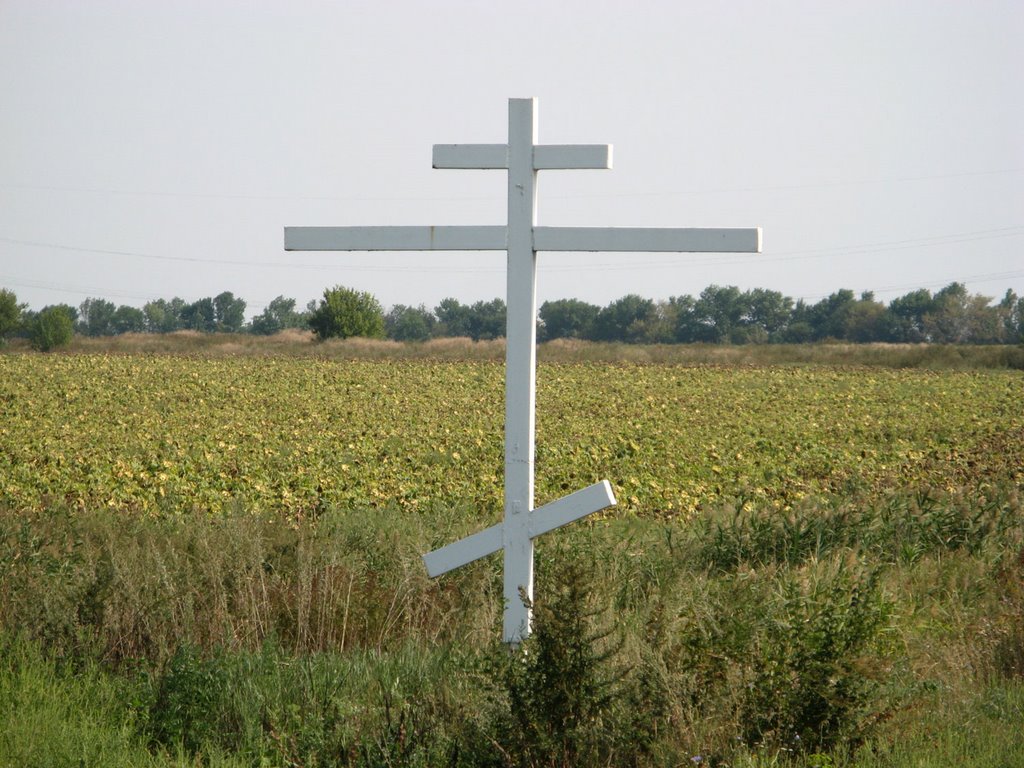 Православный крест на пути в Желанное, Желанное