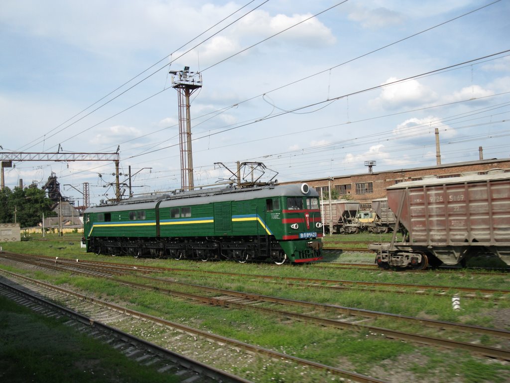 локомотив вл-8(ещё работает)иловайск., Иловайск