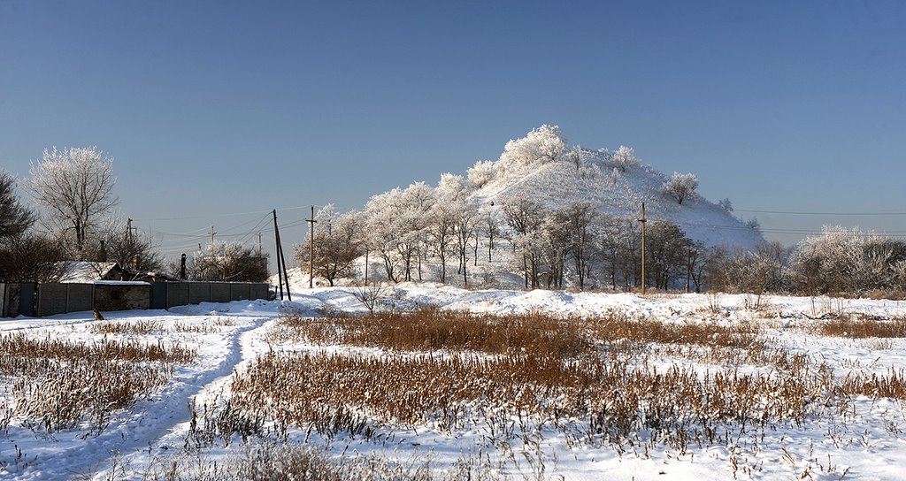 Заброшенный террикон Петровский район, Карло-Либкнехтовск