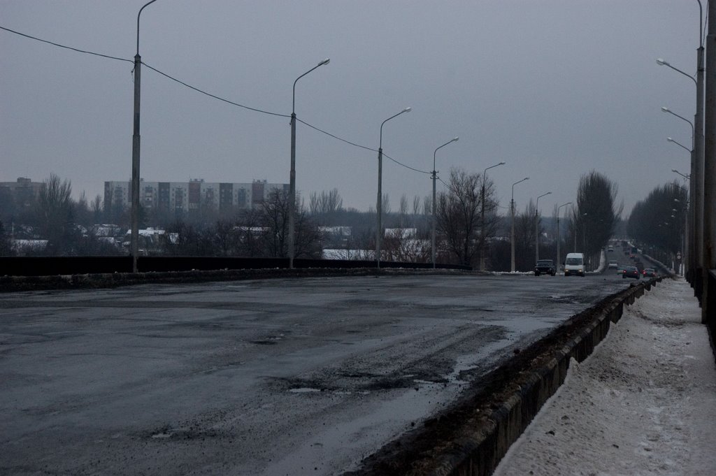Road on Bridge, Карло-Либкнехтовск