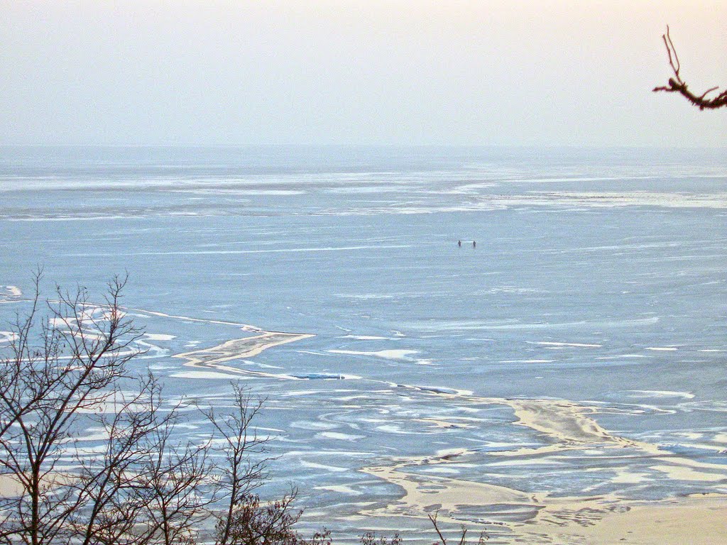 Зимнее море, Новоазовск