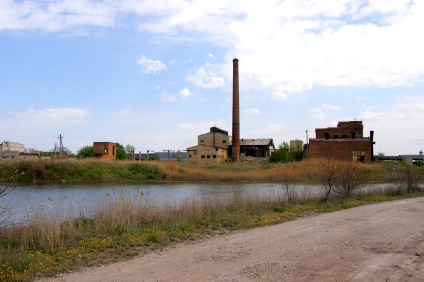 руины соль завода, Славянск