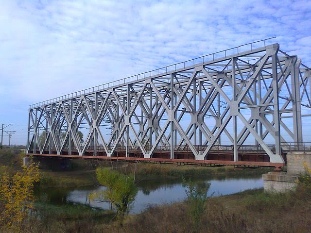 мост через р.Торец, Славянск