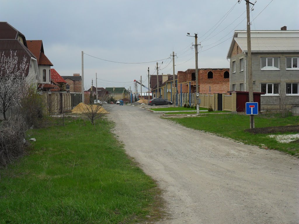Дорога в посёлке, Ясиноватая