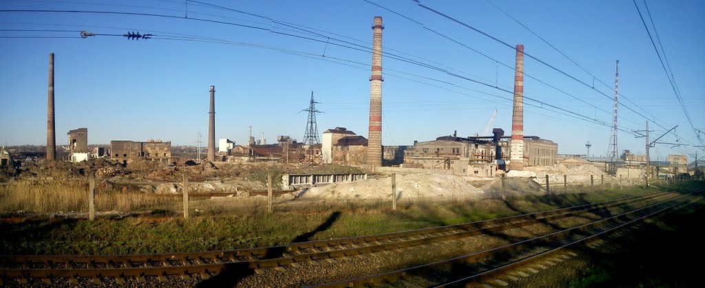 стекольный завод, Константиновка