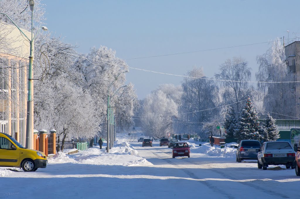 Солнечное зимнее утро/Winter sunny morning, Барановка