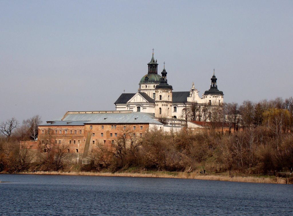 Вид на фортецю з р. Гнилопять, Бердичев