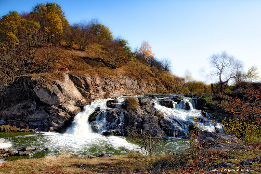 Vchelka waterfall, Быковка