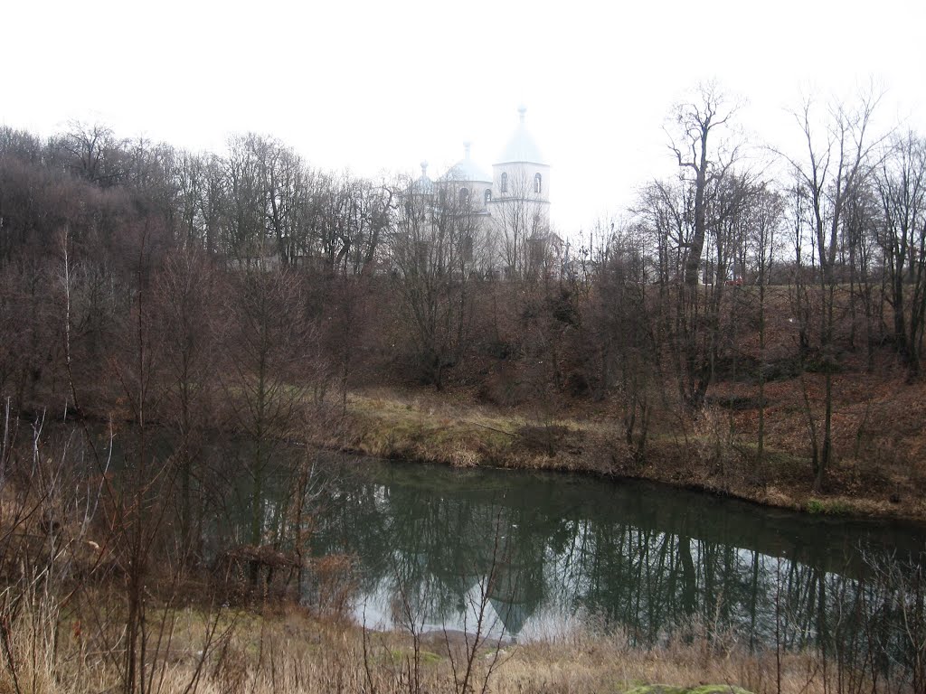 Вид на Михайловскую церковь, Володарск-Волынский