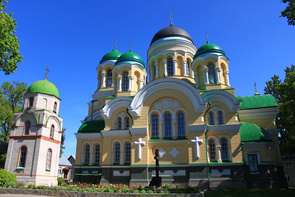 St. George Stavropighial monastery. The view from the monastery yard., Городница