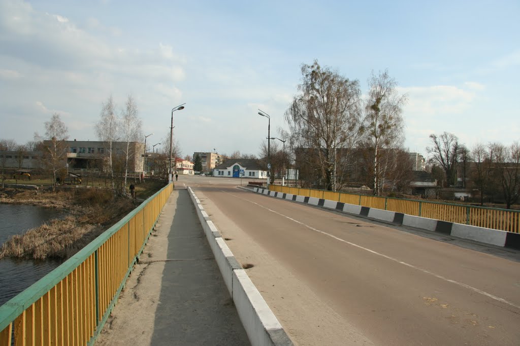 Мост через р.Уборть, Емильчино