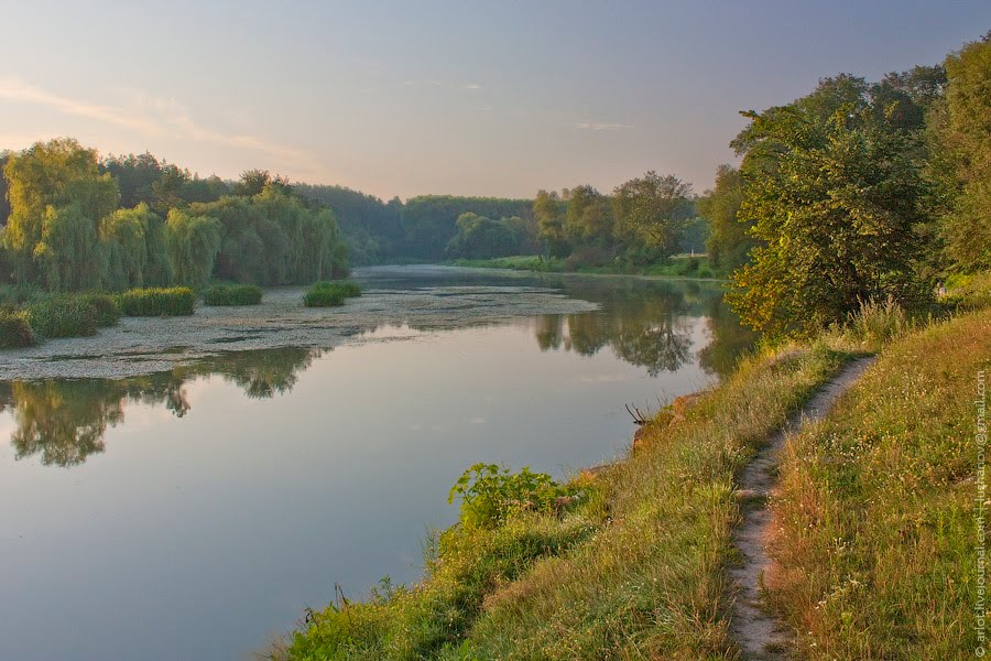 Teterev river, Коростышев
