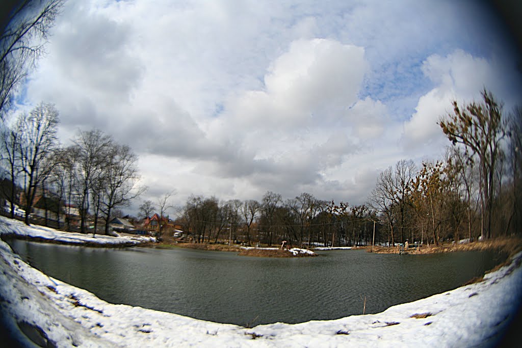 Lakes at park, Коростышев