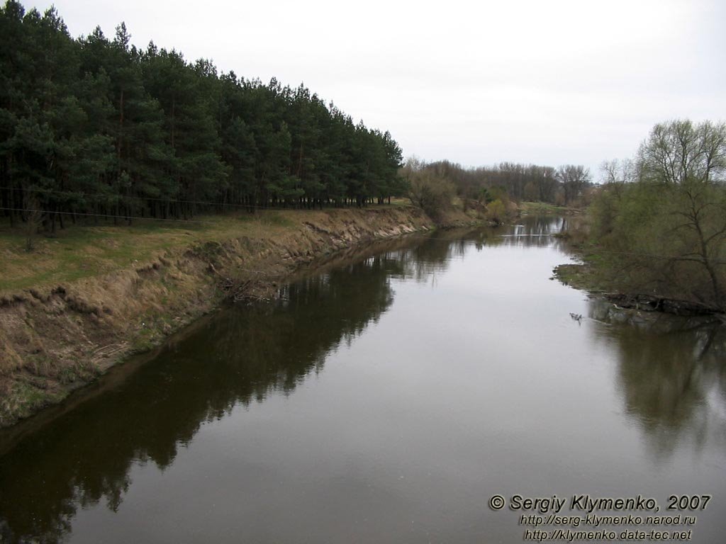 Річка Тетерів неподалік міста Коростишів (Teteriv River near Korostyshiv)., Коростышев