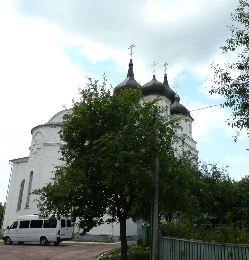 Спасо-Преображенский собор на месте Овручского замка, Овруч
