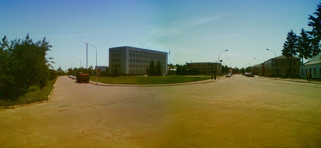Панорама Центр с 2-х фотографий, Ружин