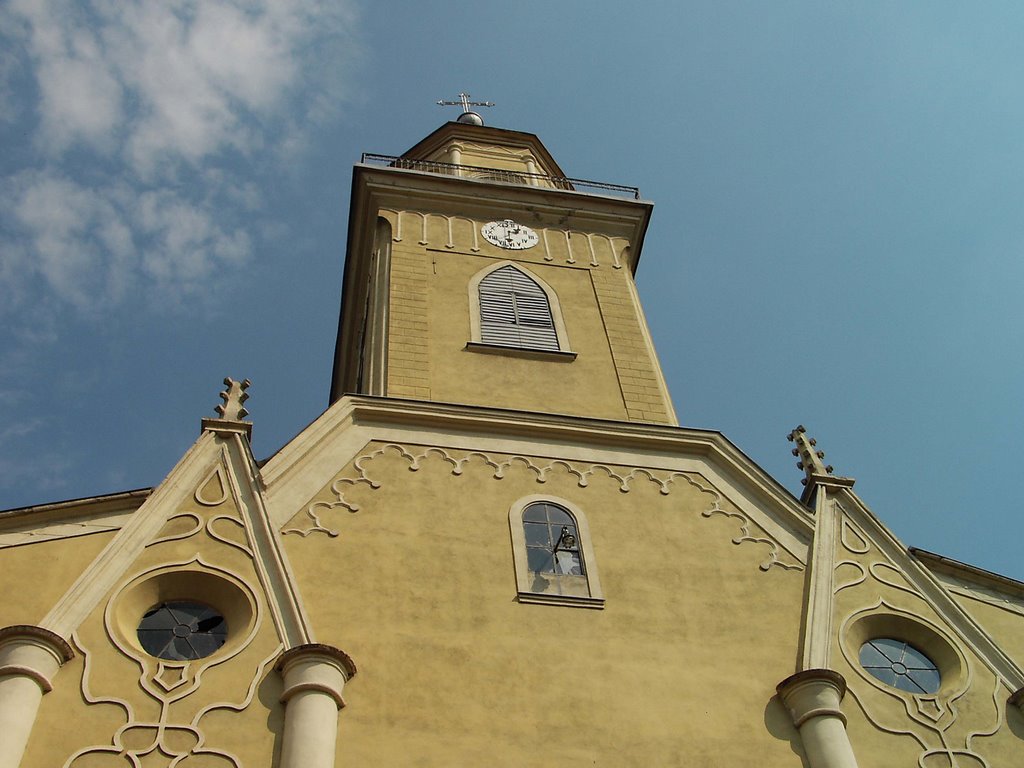 Beregszász - Római katolikus templom, Берегово