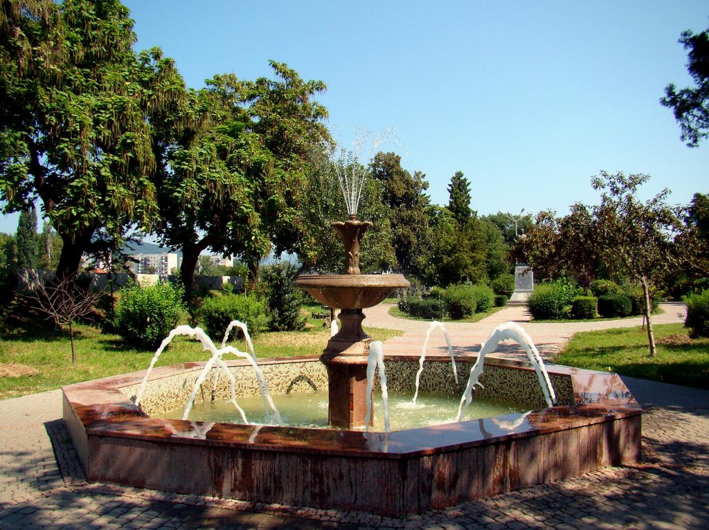 Мукачеве - фонтан у парку ім. Горького, Мукачево