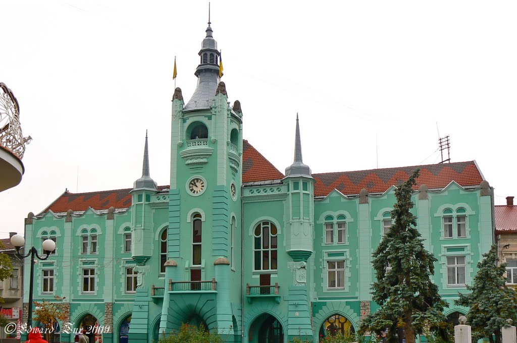City hall (1904) in Mukacheve, Мукачево