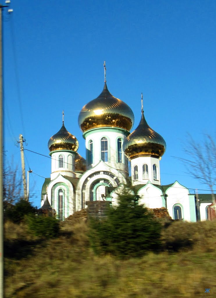 Церква Всіх Святих  на Червоній горі в Мукачевому (фото з авто), Мукачево