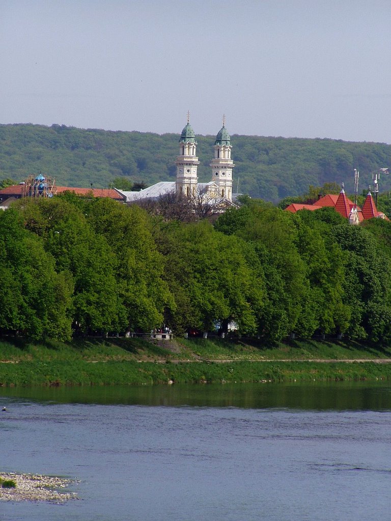 The view via river Uj (1), Ужгород