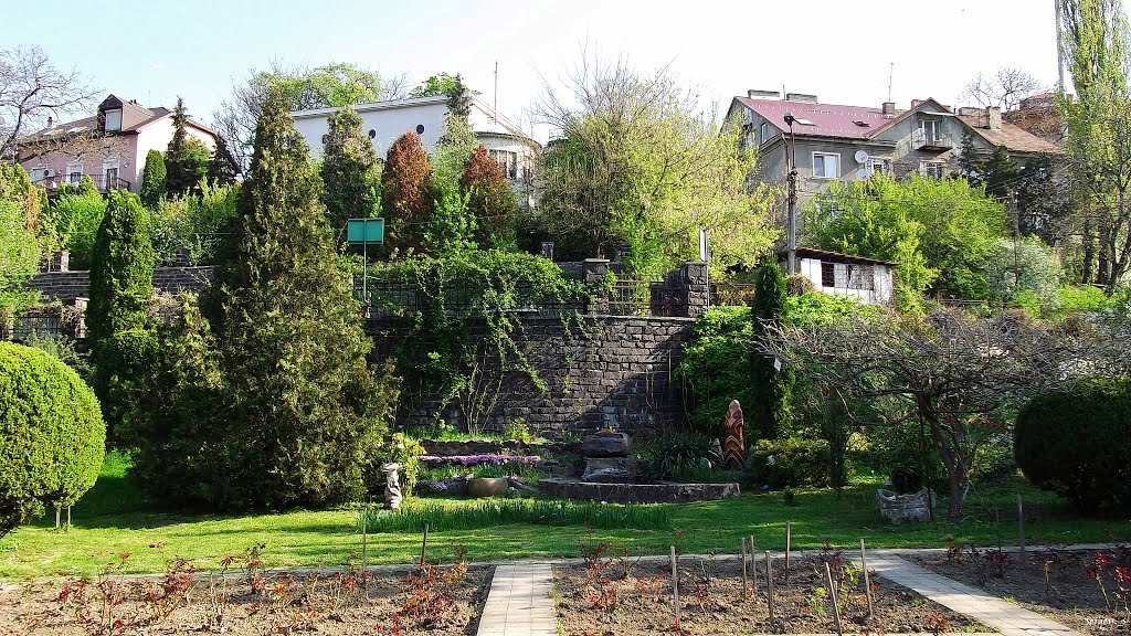 Вид с ботанического сада, Ужгород