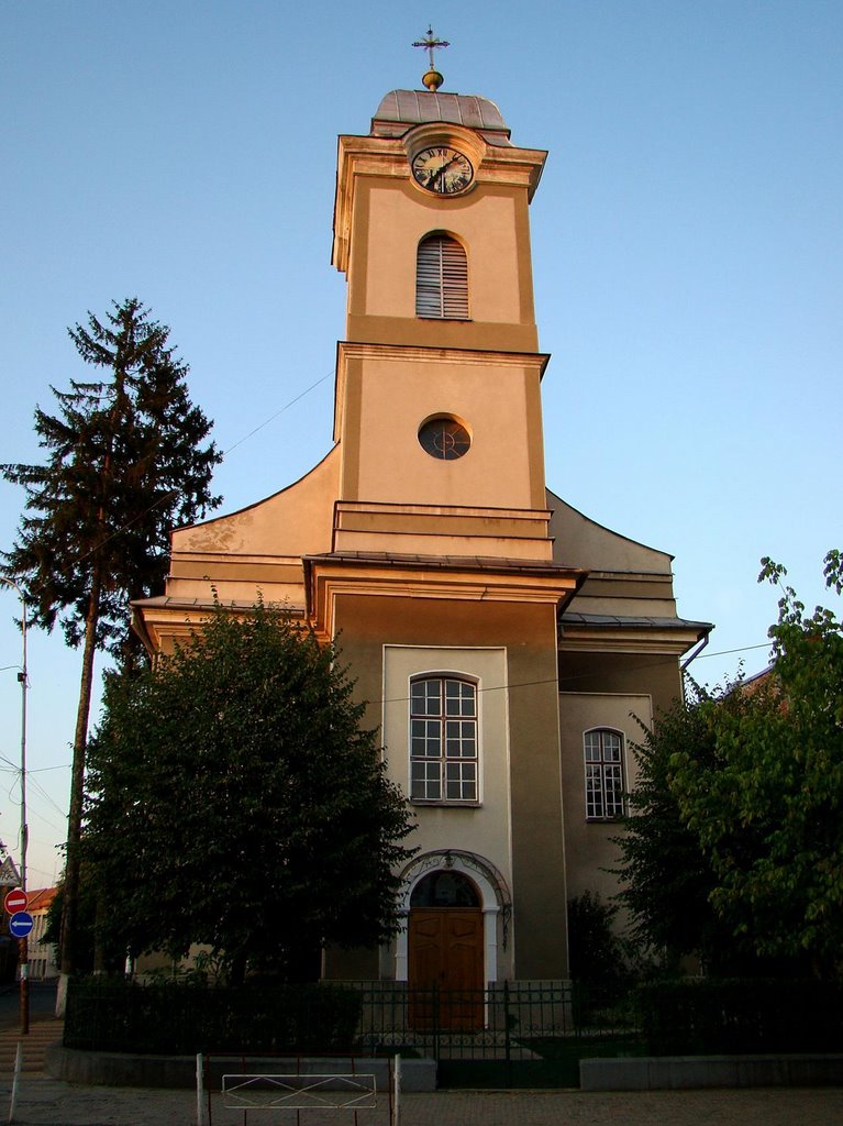 Хуст - римо-католицький костел, Khust - Catholic church, Хуст