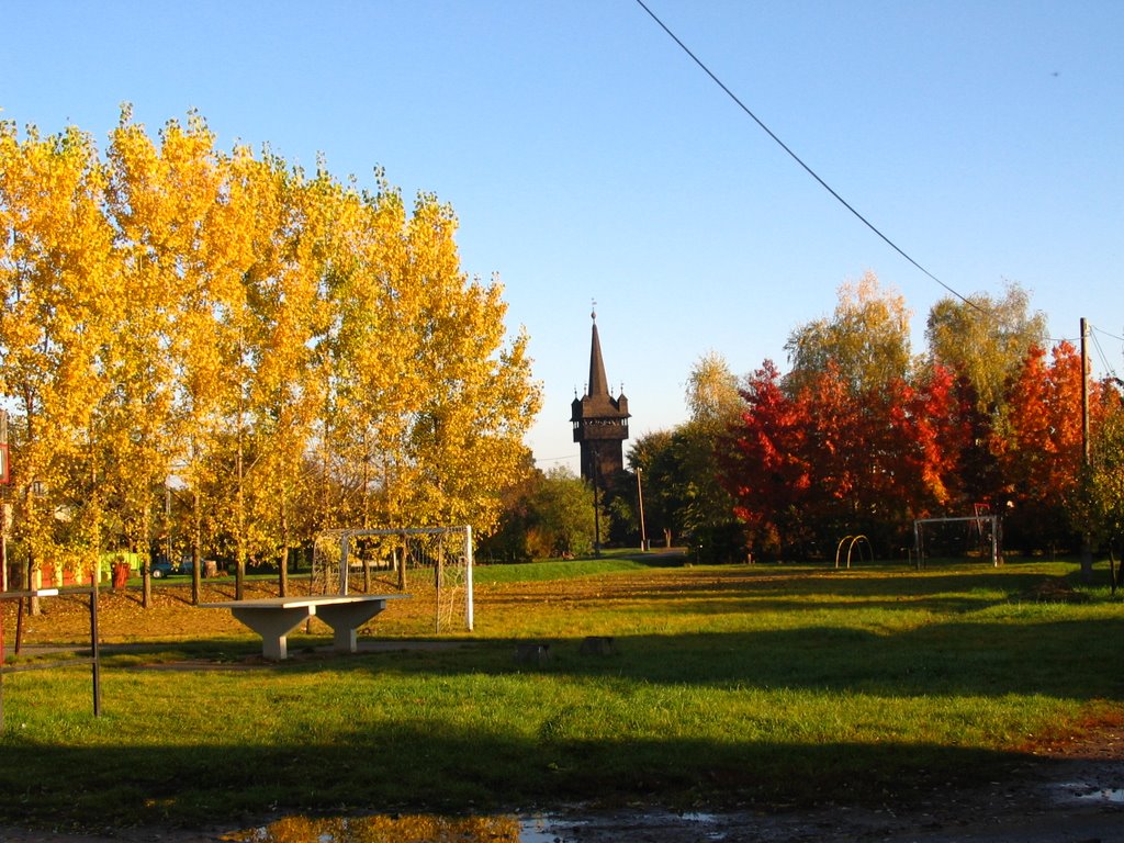 Kossuth tér ősszel, Чоп