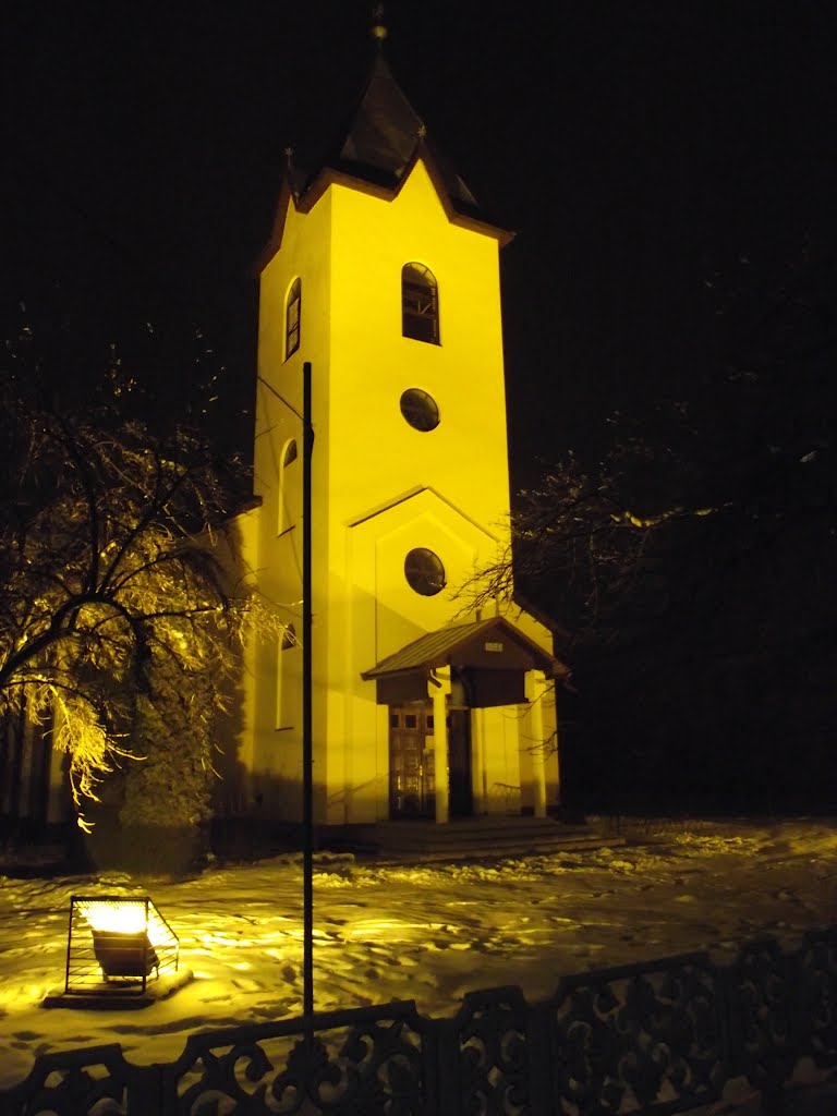 Kalvinist church, Чоп