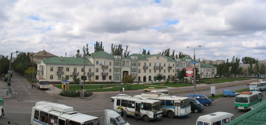 Привокзальная площадь., Бердянск