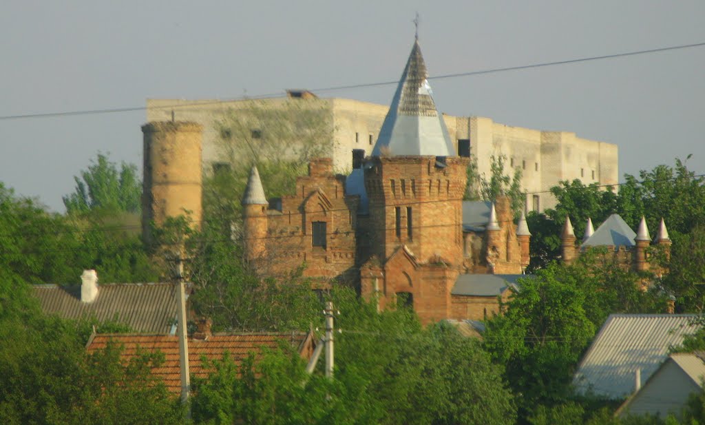 Ukraine, Vasylivka, The Popov Castle, Васильевка