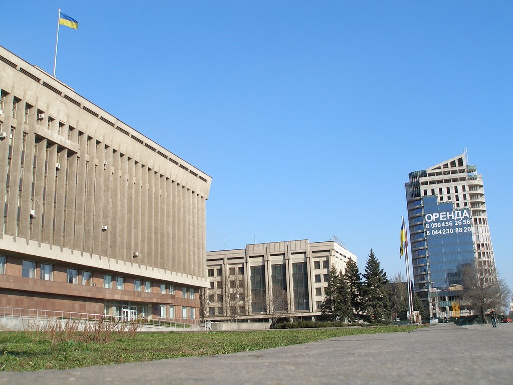 center of the city, Запорожье