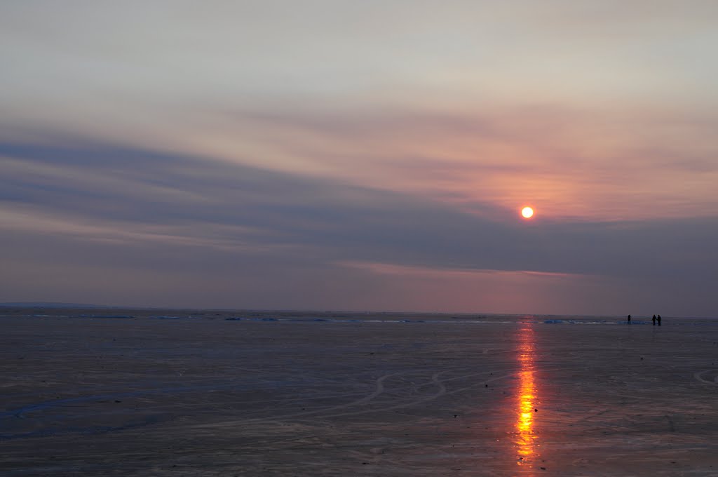 Закат в ледяной пустыне, Каменка-Днепровская