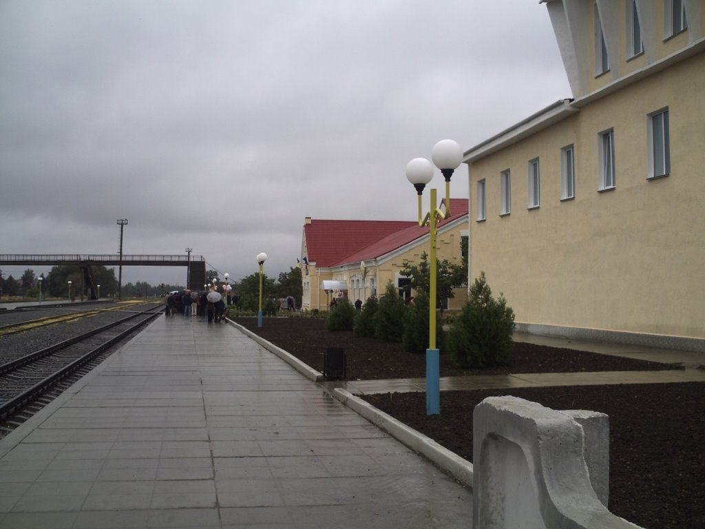 День открытия ж.д. вокзала после кап.ремонта, Орехов