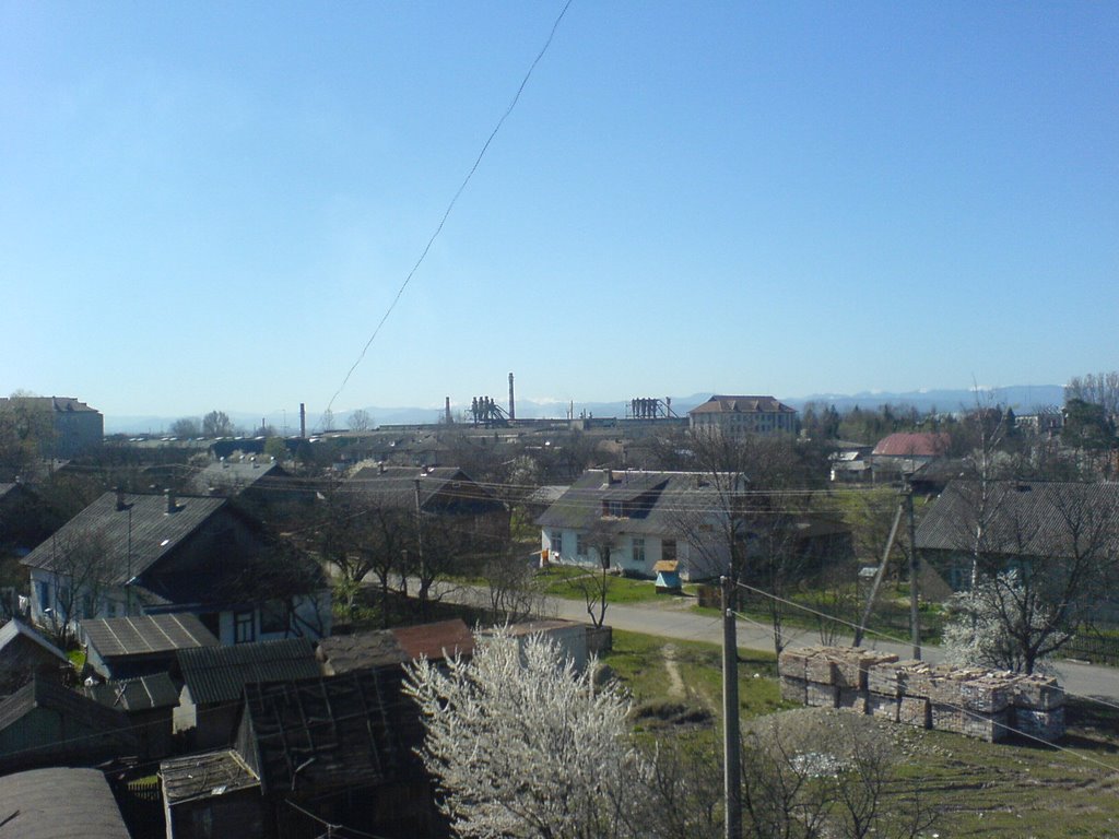 Landscape from window, Брошнев-Осада